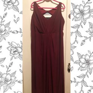 Bill Levkoff #7039 Dress in Wine